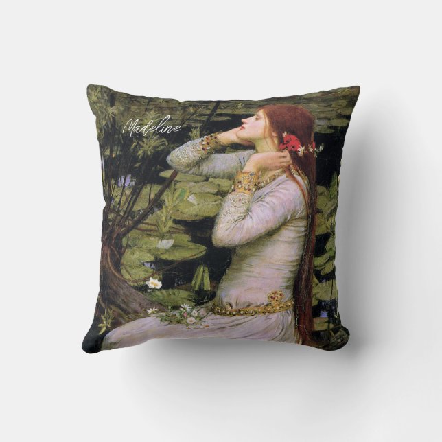 Almofada O Destino da Têxtil Personalizável Ophelia (Verso)