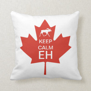 Almofada O dia de Canadá MANTEM o EH CALMO