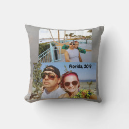 Almofada O divertimento personalizado adiciona seu melhor