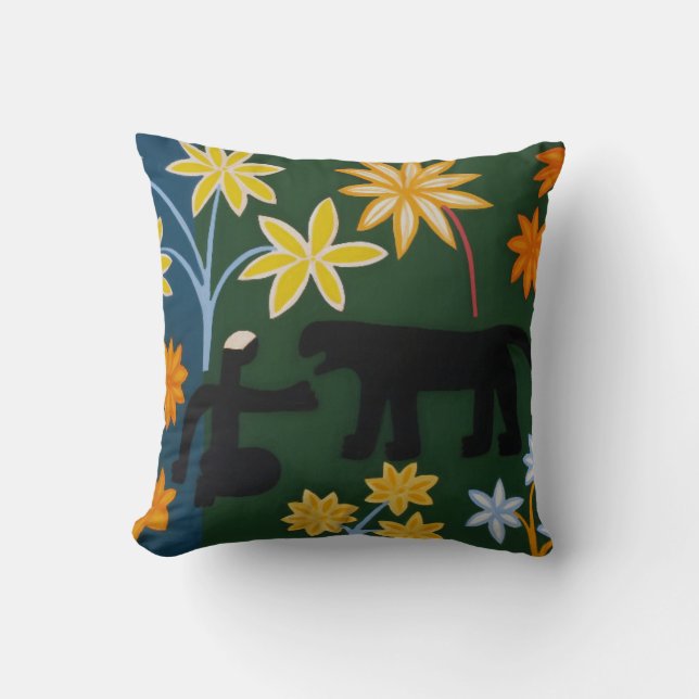 Almofada O encontro com a pantera 2006 (Frente)