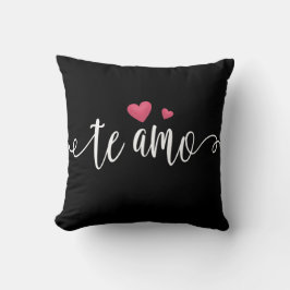 Almofada O Espanhol Te Amo Eu Te Amo Travesseiro decorativo