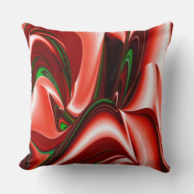 Almofada O espírito do amor e da esperança Abstrato 3D Rain (Frente)