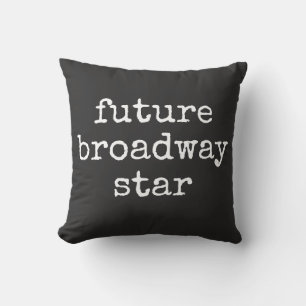 Almofada O futuro Design de ator Inspirador Broadway Star