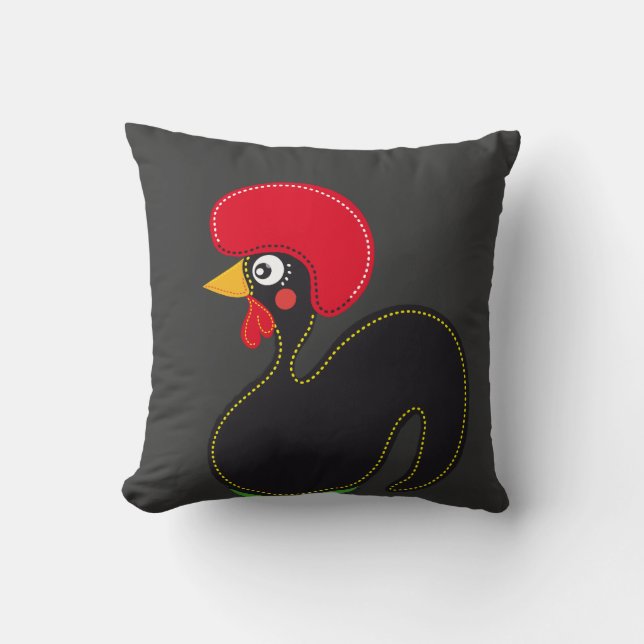 Almofada o galo de Portugal (Frente)