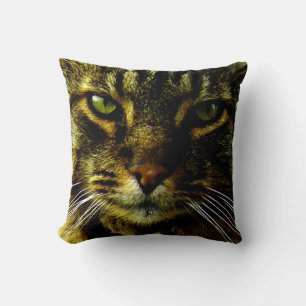 Almofada O gato Hypnitizing Eyes a foto