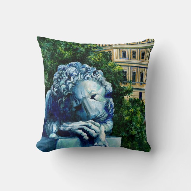 Almofada O gato, que comeu o Canário, Washington DC (Frente)