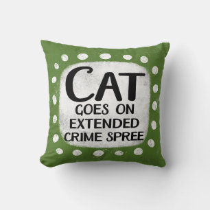 Almofada O Gato Vai Para O Travesseiro decorativo De Espalh