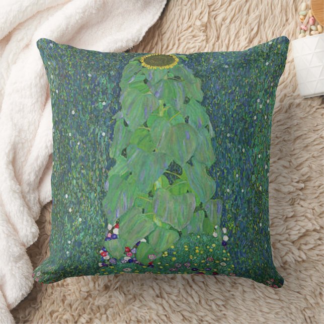 Almofada o-girassol-1907-gustav-klimt (Cobertor)