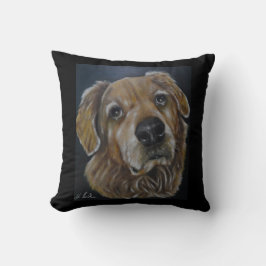 Almofada O golden retriever - travesseiro decorativo