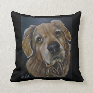 Almofada O golden retriever - travesseiro decorativo