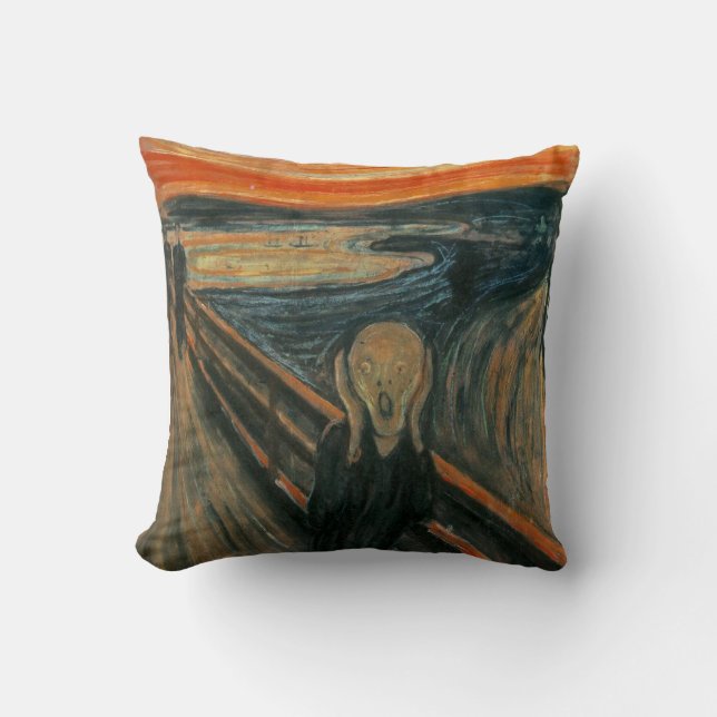 Almofada O Gritar de Edvard Munch (Frente)