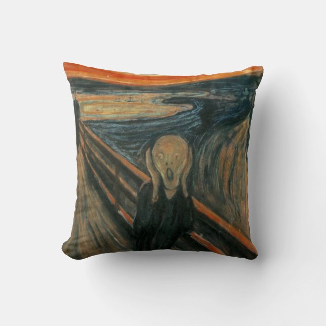 Almofada O Gritar - Edvard Munch (Frente)