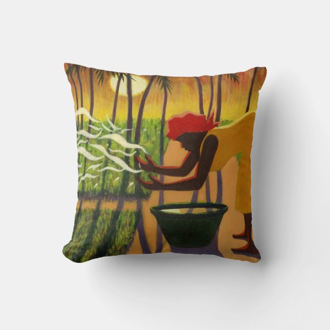 Almofada O jardim 2007 do espírito (Frente)