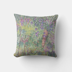 Almofada O Jardim do Artista em Giverny por Claude Monet