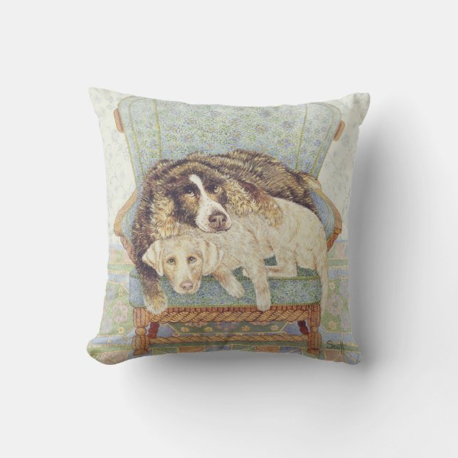 Almofada O jogo de espera (Frente)