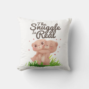 Almofada O Jogo é Abraços de Urso Bonito.