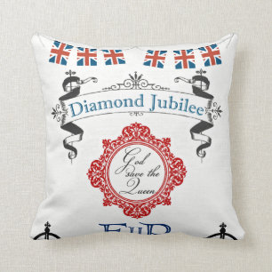 Almofada O Jubileu da Rainha
