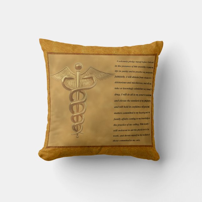 Almofada O Juramento de Florence Nightingale (Frente)