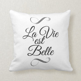 Almofada O La vie o belle do est