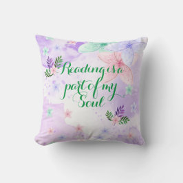 Almofada O Livro Aciona Flores Vibrantes Bonito