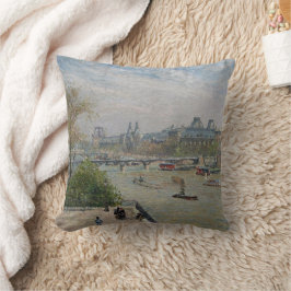Almofada O Louvre, Primavera Camille Pissarro