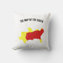 Almofada O Mapa do Sul