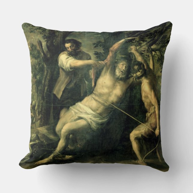 Almofada O martírio de St Bartholomew 2 (Frente)