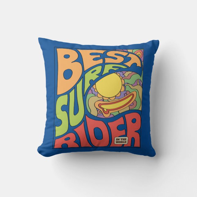 Almofada O melhor poster do surf nunca (Frente)