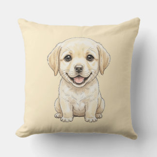 Almofada O Mendigo Profissional: Labrador Retriever Amarelo