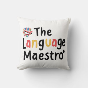 Almofada O Mestre de Idiomas