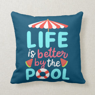 Almofada O Nadador De Vida É Melhor Pela Piscina