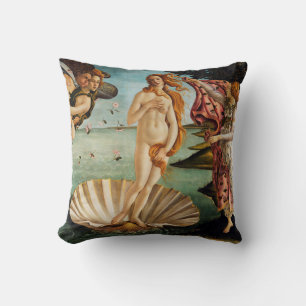 Almofada O Nascimento de Vênus, Sandro Botticelli, 1485