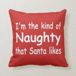 Almofada o Natal que adulto engraçado eu sou o papai noel