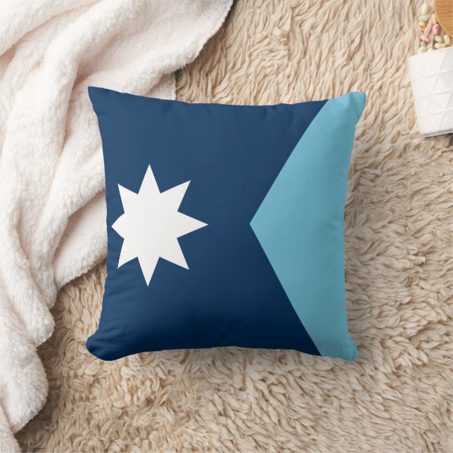 Almofada O novo pavilhão do Estado do Minnesota (Cobertor)