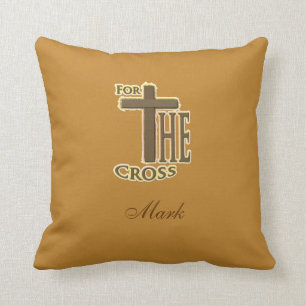 Almofada O ouro/Tan exulta o travesseiro decorativo
