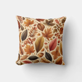 Almofada O outono deixa um Travesseiro decorativo de padrão