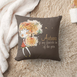 Almofada O Outono É Meu Whimsical Favorito