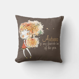 Almofada O Outono É Meu Whimsical Favorito