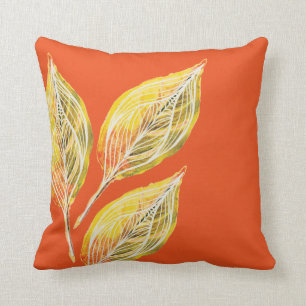 Almofada O outono inspirou o travesseiro decorativo
