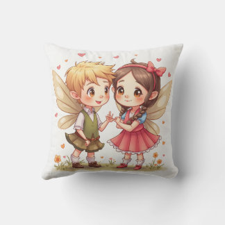 Almofada O par de Travesseiros de fadas de amor