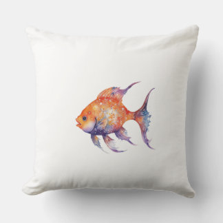 Almofada O Peixe Dourado Muito Preocupado Grande