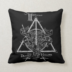 Almofada O período de Harry Potter DEATHLY HALLOWS o
