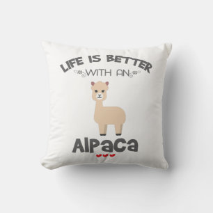 Almofada O Presente Do Alpaca Lover É Melhor Com Um Gi Alp