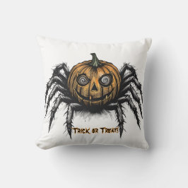 Almofada O Pumpkin Headed Crawler-White com texto