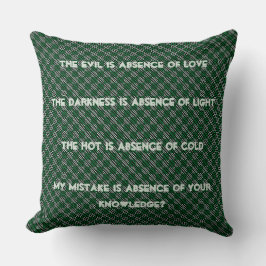 Almofada O que é errado ou correto, na frase