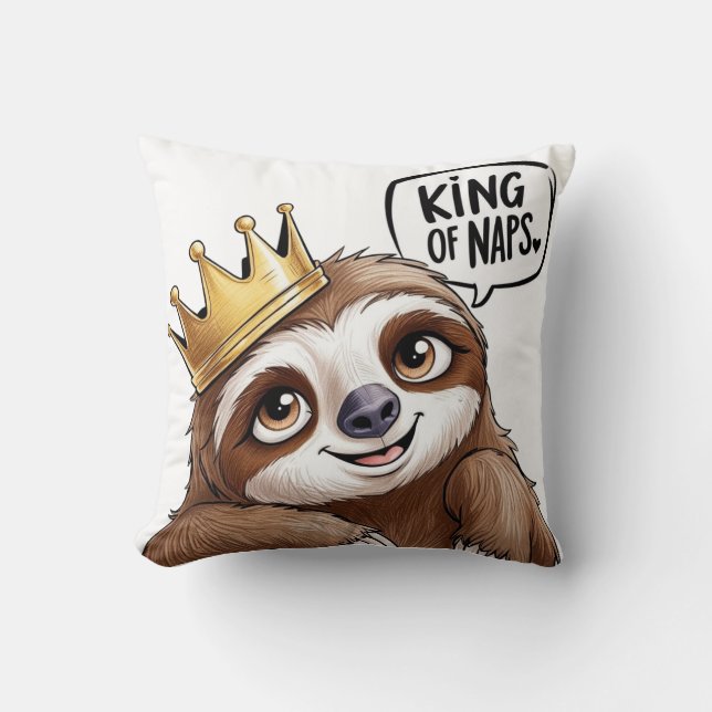 Almofada O Rei Nap - Um Lixo Clássico! (Frente)