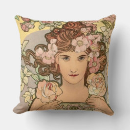 Almofada O rosa por Mucha