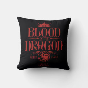 Almofada O Sangue do Dragão É Espesso