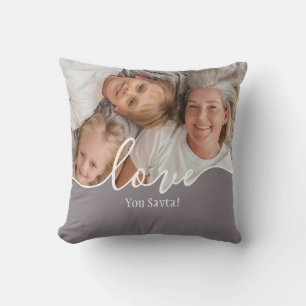 Almofada O Script Moderno Te Ama O Travesseiro decorativo D