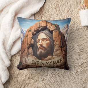 Almofada O Senhor É A Minha Pedra